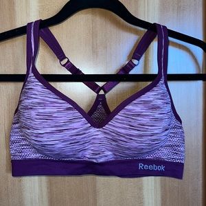 Reebok sports bra with soft molded cups